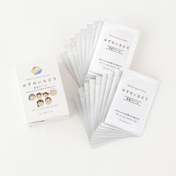 ナチュールアクアクリーム　水の彩　1.5gパウチ×18包　【彩生舎】1