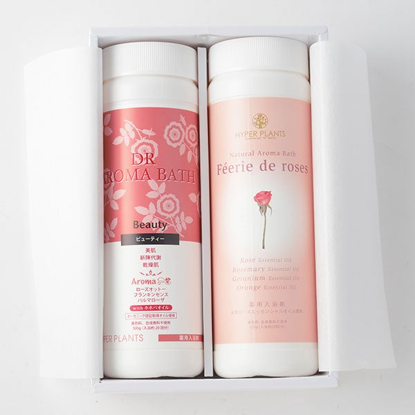 ハイパープランツ　薬用入浴剤　アロマバス　バラの香りに包まれてセット　500g×2本《医薬部外品》1
