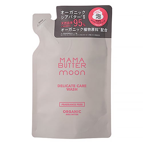 ママバター ムーン　デリケートケアウォッシュ　無香料　詰め替え　90ml　【ビーバイイー】1