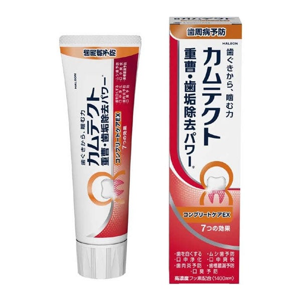 カムテクト　コンプリートケアEX　薬用ハミガキ　105g《医薬部外品》　【ヘイリオンジャパン】1