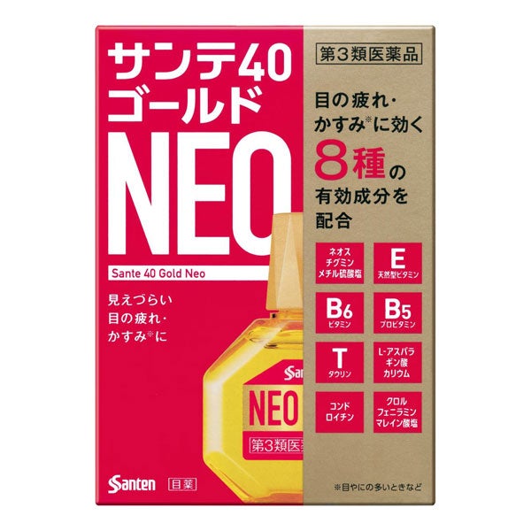 サンテ４０ゴールドネオ　12mL　【参天製薬】1