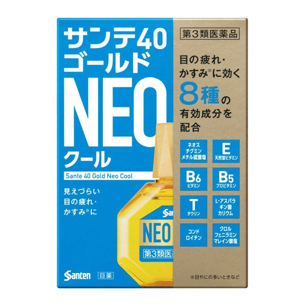サンテ４０ゴールドネオクール　12mL　【参天製薬】1