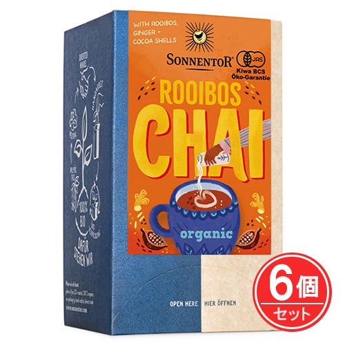 ゾネントア　ルイボスチャイ　18袋入×6個セット　【おもちゃ箱】1