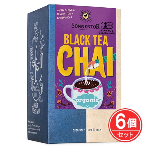 ゾネントア　アッサムチャイ　18袋入×6個セット　【おもちゃ箱】1