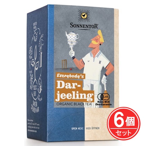 ゾネントア　エブリバディダージリン　18袋入×6個セット　【おもちゃ箱】1