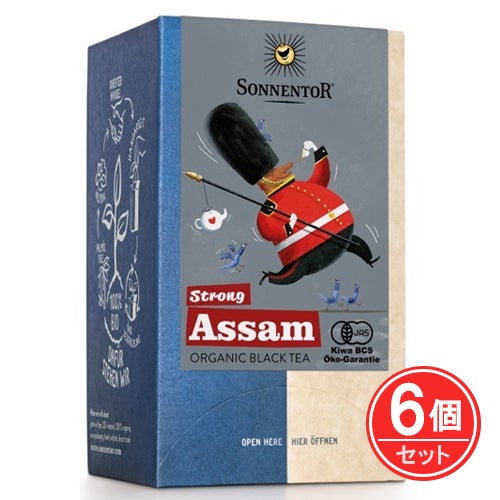 ゾネントア　ストロングアッサム　18袋入×6個セット　【おもちゃ箱】1