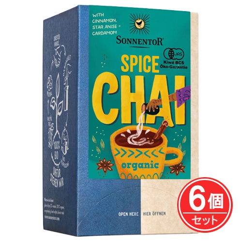 ゾネントア　スパイスチャイ　18袋入×6個セット　【おもちゃ箱】1