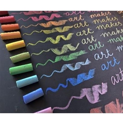 マキュリアス　黒板チョークパステル　12色セット　【おもちゃ箱】3