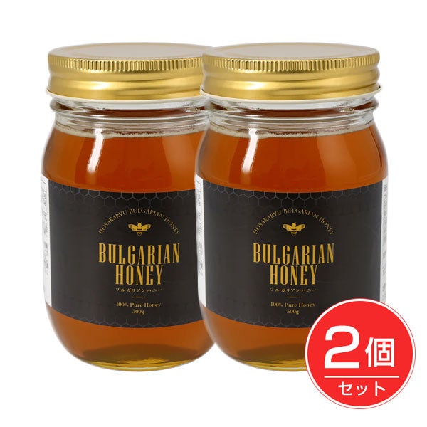 保阪流ブルガリアンハニー　500g×2本セット　【アスパック企業】1