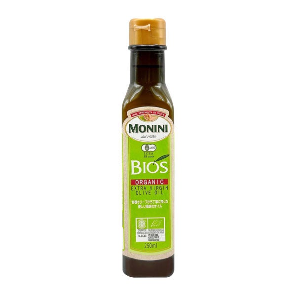 ウィズメタックフーズ　モニーニ　オーガニック　EXVオリーブオイルBIOS　229g(250mL)　【ウィズメタックフーズ】1