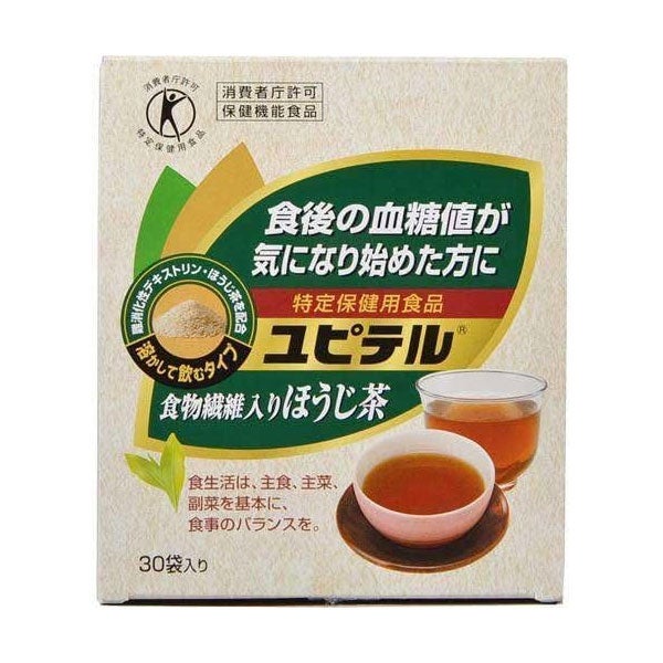 ユピテル　食物繊維入りほうじ茶　30袋 [特定保健用食品]　【田村薬品工業】1