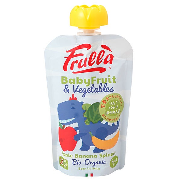 リブインコンフォート　Frulla　ベビーフルーツ＆ベジタブル　りんご・バナナ・ほうれん草　100g【リブインコンフォート】1
