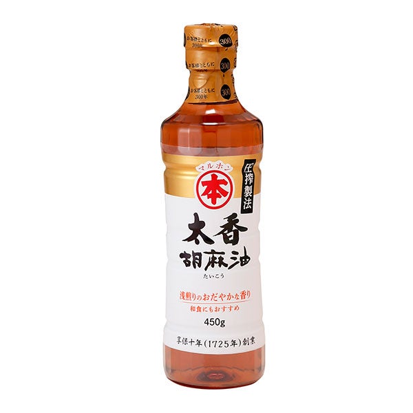 マルホン　太香胡麻油　450g　【竹本油脂】1