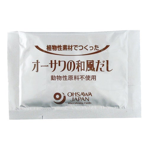 オーサワの和風だし（大徳用）　5g×60包　【オーサワジャパン】2