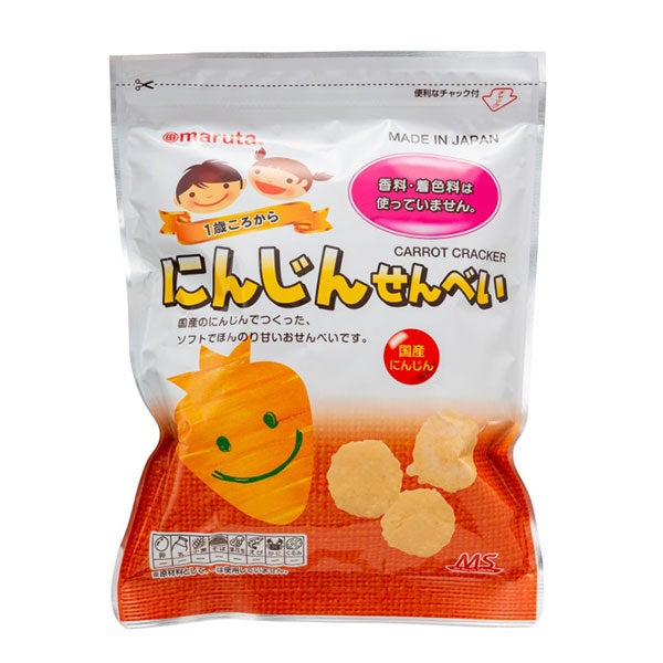 maruta　MS　にんじんせんべい　30g 　【太田油脂】1