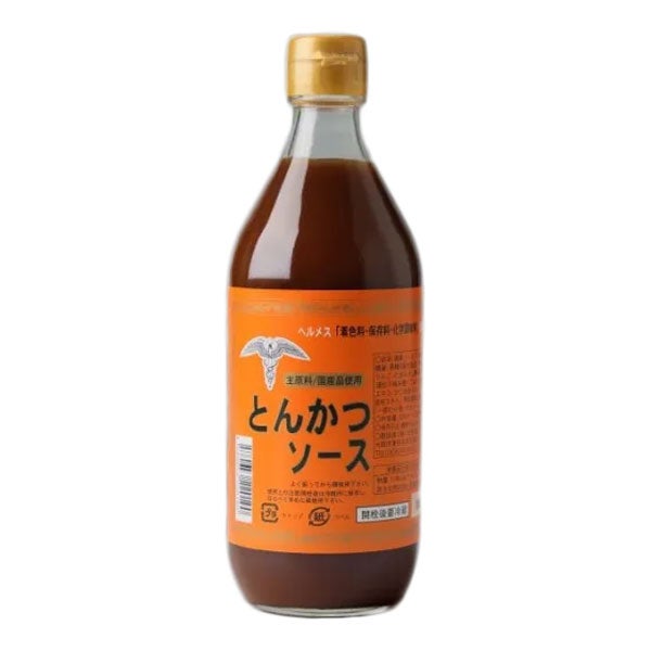ヘルメスソース　無添加シリーズ　とんかつソース　500mL【石見食品工業所】1