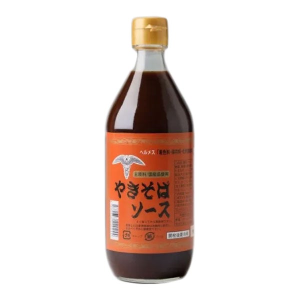 ヘルメスソース　無添加シリーズ　やきそばソース　500mL【石見食品工業所】1