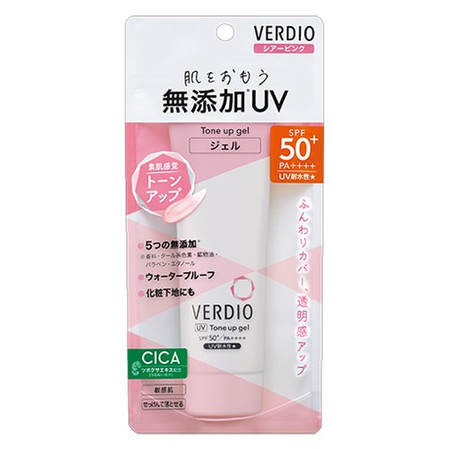 ベルディオ　UVトーンアップジェル　シアーピンク　70g　【近江兄弟社】1