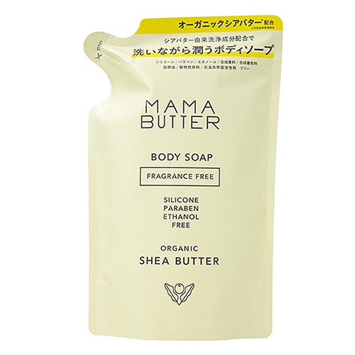 ママバター　ボディソープ　リフィル　400ml　【ビーバイイー】1