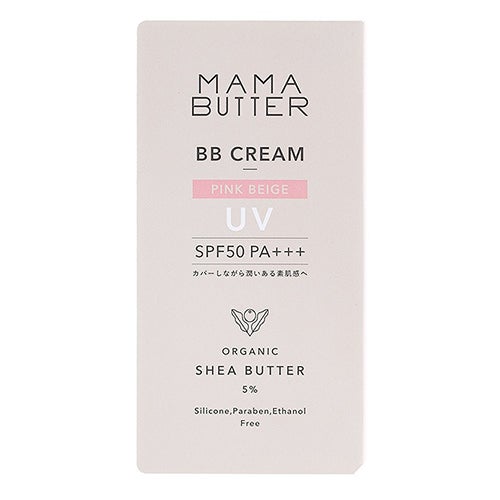 ママバター　BBクリーム　ピンクベージュ　SPF50 PA+++　30g　【ビーバイイー】2