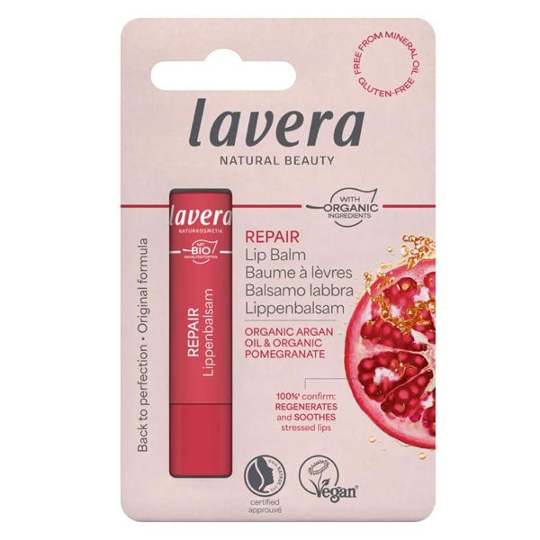 ラヴェーラ　Lavera　リペアリップバーム　4.5g　【カリス成城】1