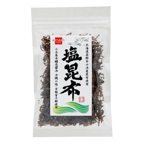 北海道産 塩昆布　35g　【健康フーズ】1