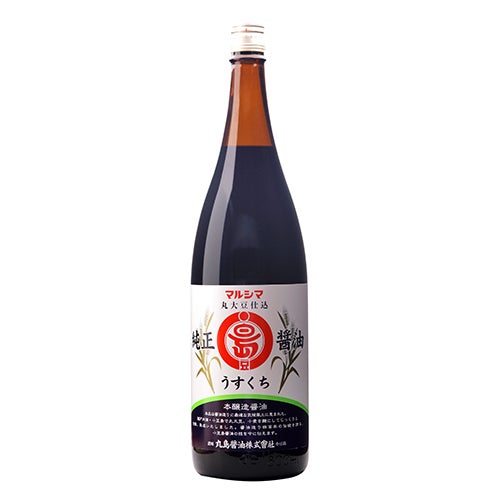 純正醤油 うすくち　1.8L　【丸島醤油】1