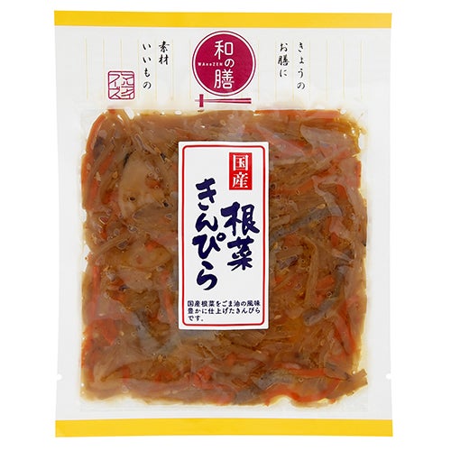 和の膳　国産根菜きんぴら　90g　【マルアイ食品】1