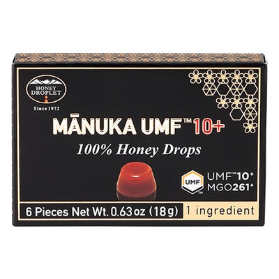 マヌカハニードロップレット　UMF10+　6粒　【クインビーガーデン】1