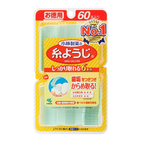 糸ようじ　60本　【小林製薬】1