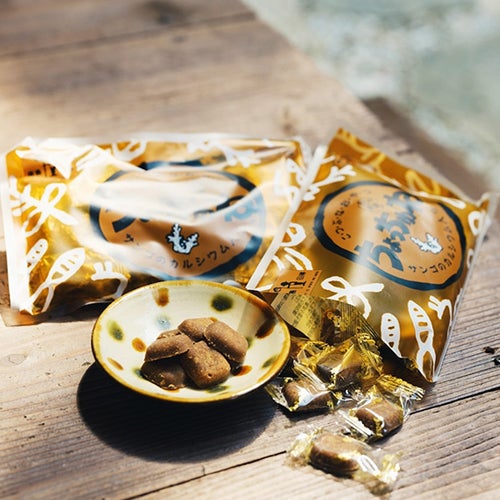 ちょっちゅね　こつぶ　黒糖　75g×12個セット　【沖縄サンゴ】2