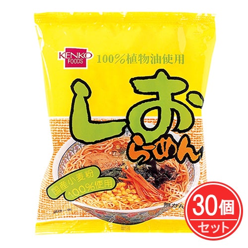 しおラーメン　97g(麺90g)×30個セット　【健康フーズ】1