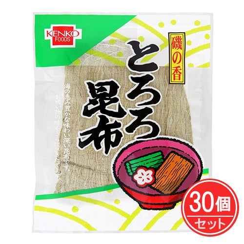 とろろ昆布　30g×30個セット　【健康フーズ】1