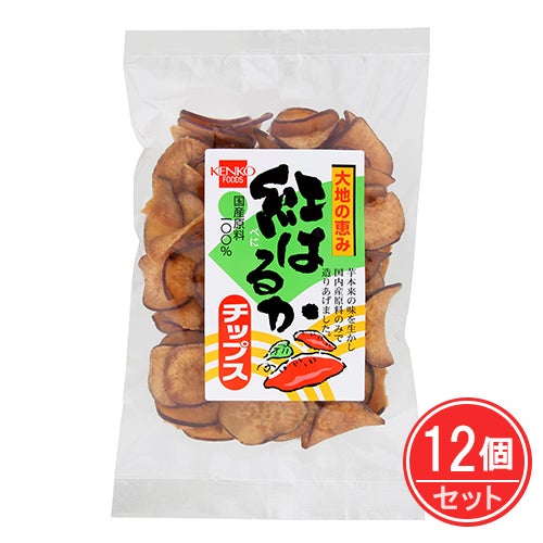 紅はるかチップス　76g×12個セット　【健康フーズ】1