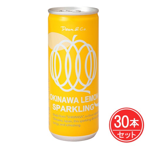 Dean＆Co．沖縄レモンスパークリング　250ml×30個セット　【マルカイコーポレーション】1