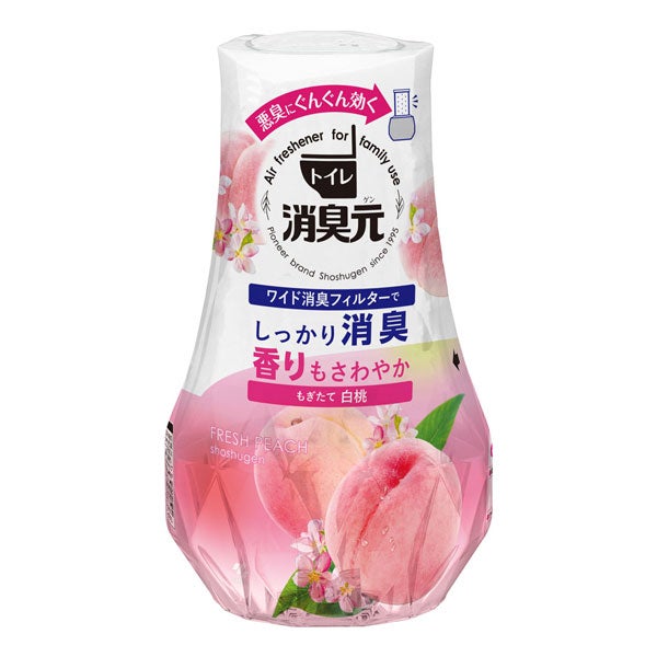 トイレの消臭元　もぎたて白桃　400mL【小林製薬】1